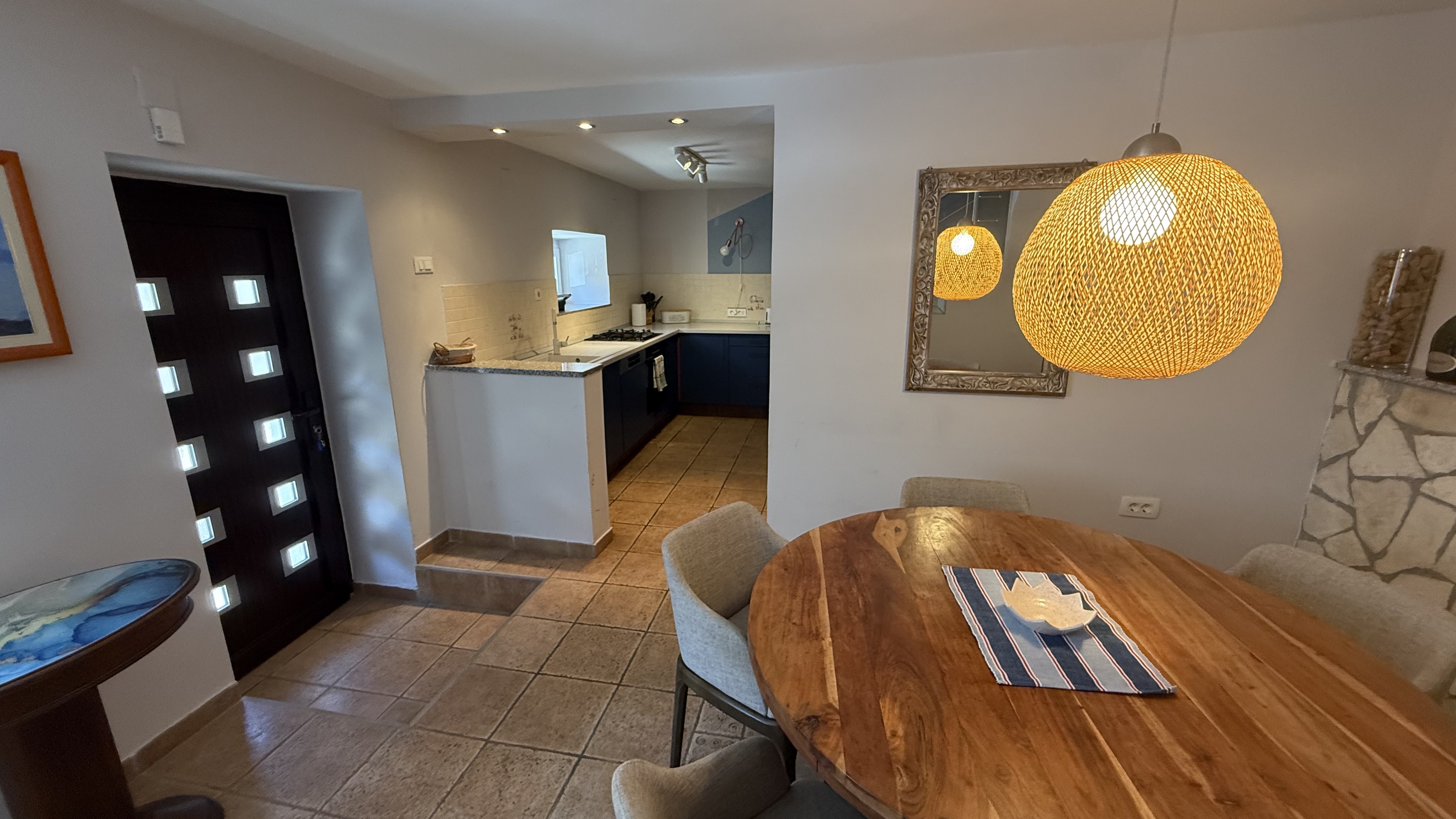 Kitchen and dining